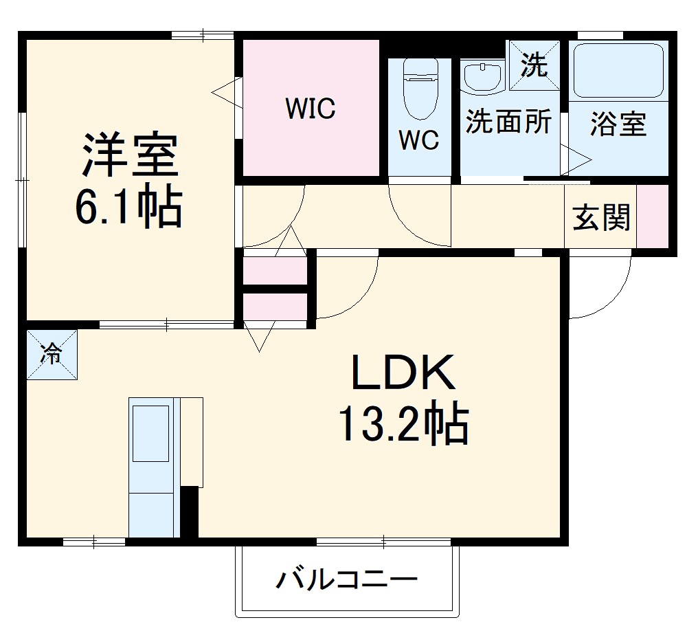 セジュール河原口の間取り