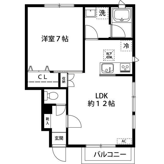 フェリーチェ誉田の間取り