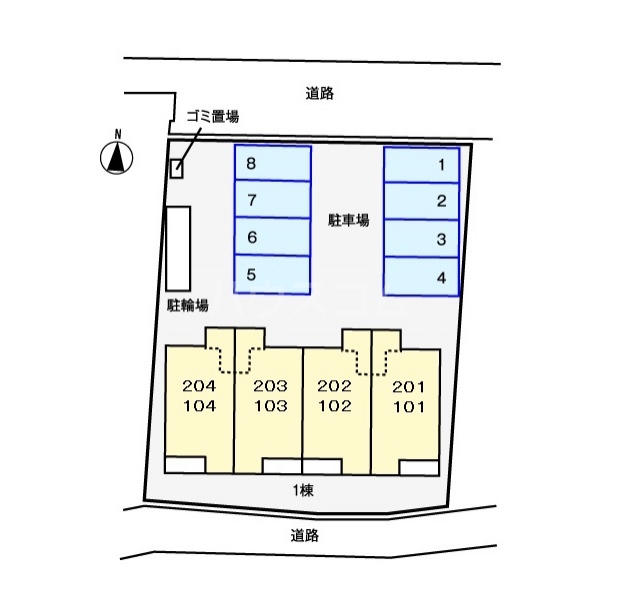18/27 駐車場