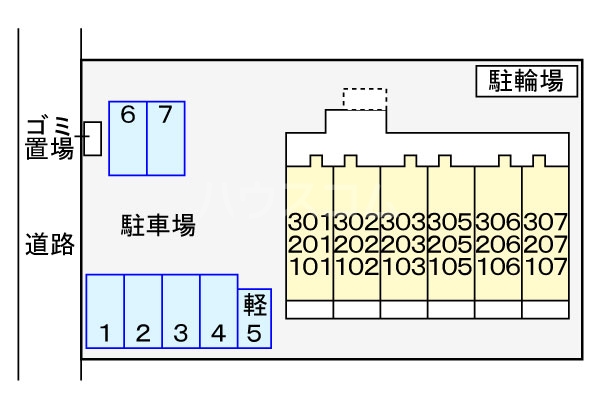 18/26 駐車場