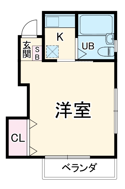 石原ハイツの間取り