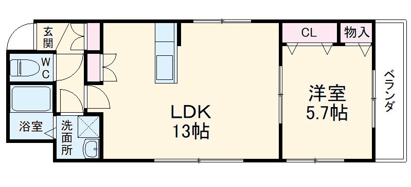 セラコートの間取り