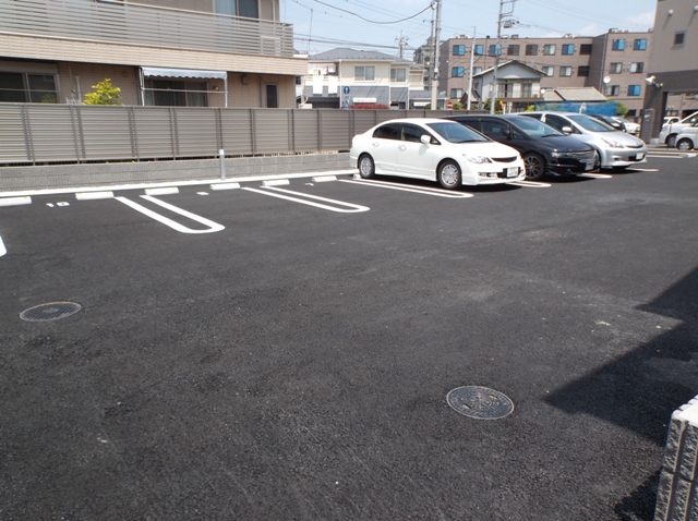 4/12 駐車場