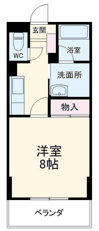 Ｋ＆Ａビルの間取り
