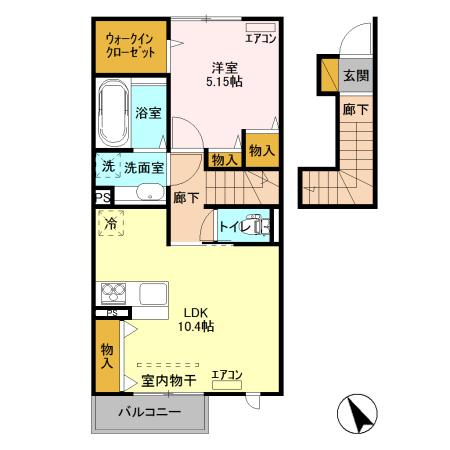 CRESCENTの間取り