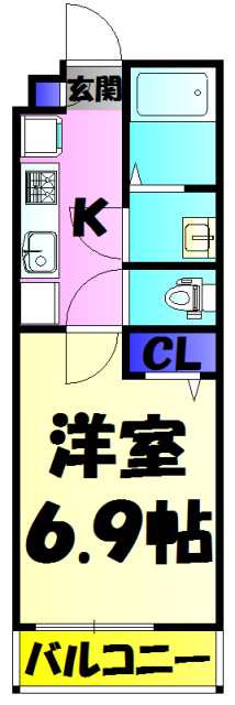 リブリ・東千葉の間取り