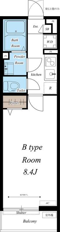 リブリ・東千葉の間取り