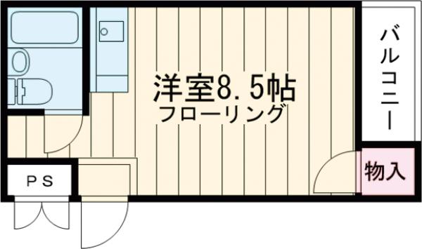 ラフォーレ中野の間取り
