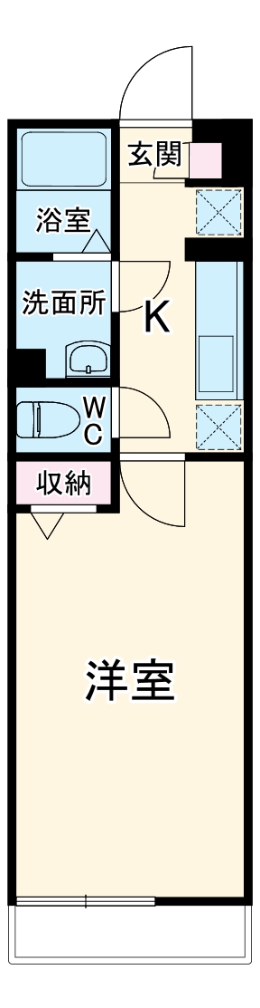 リブリ・リヴェール鎌倉の間取り