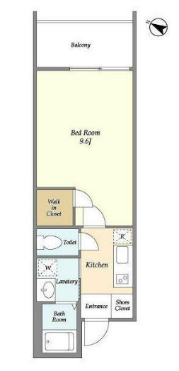 コンフォリア中落合の間取り