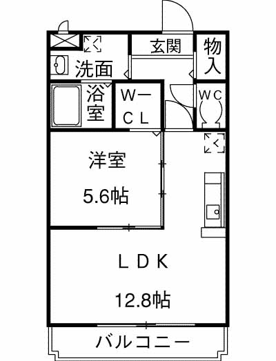ラパノスの間取り
