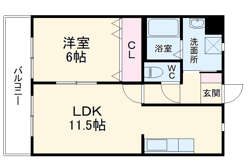 アスティオンⅡの間取り