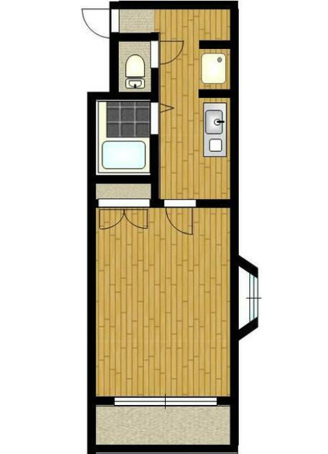 Ｂｒｉｃｋ　Ｍａｉｓｏｎ１.の間取り