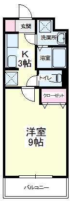アネックス高丘Ⅴの間取り
