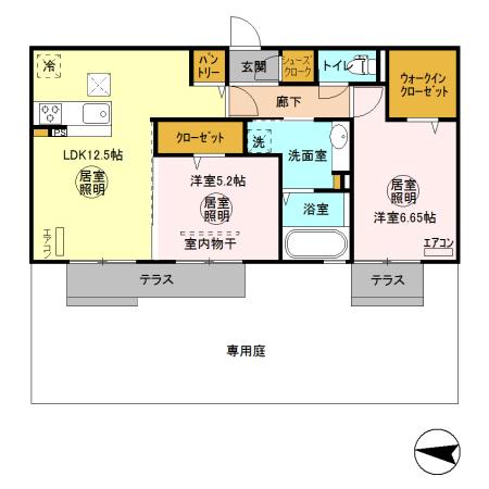 Fiore吾妻の間取り