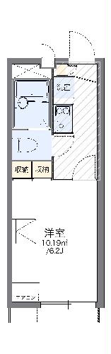 レオパレスアイアイの間取り
