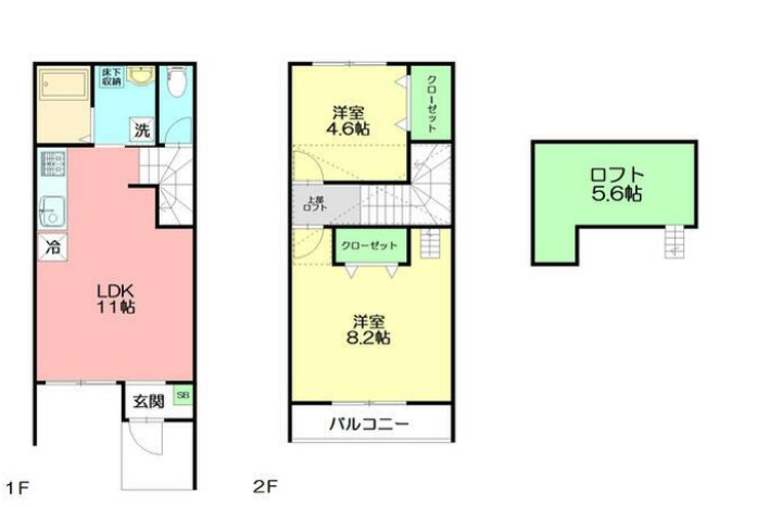 SAKAYA CLASSICOの間取り