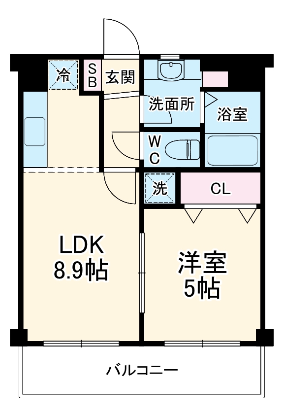 トマトハウスⅠの間取り
