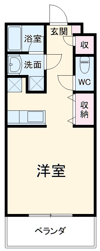 Calm Sailの間取り