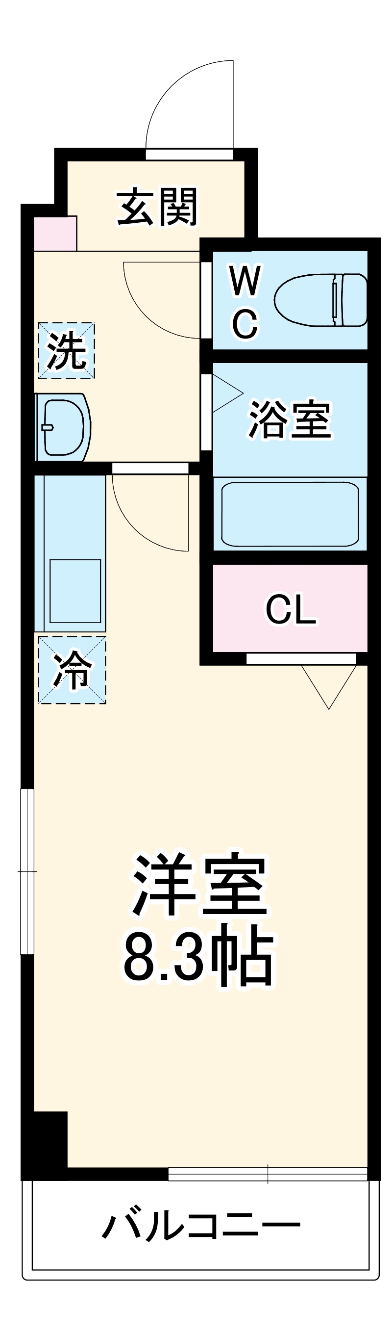セントラルハイアット海老名の間取り