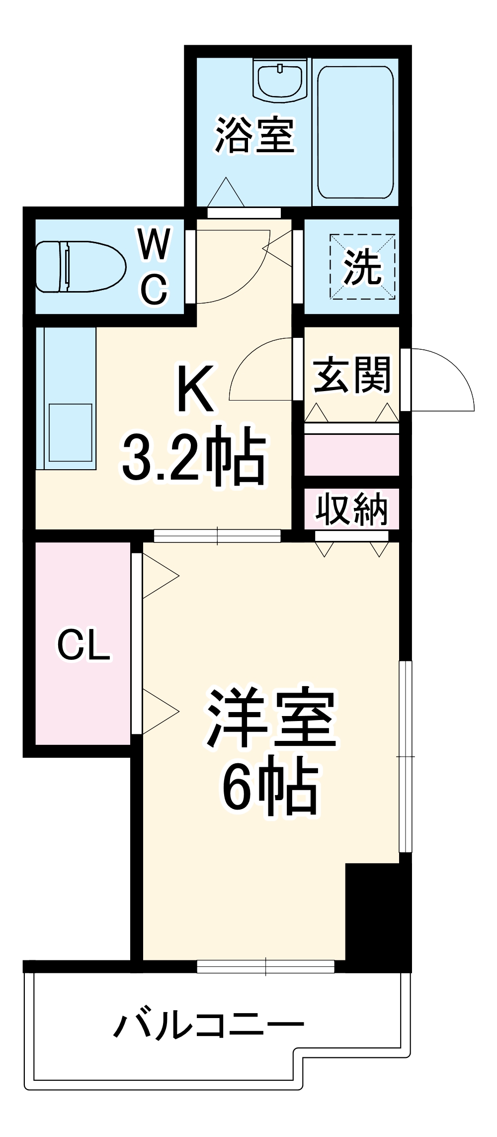 センチュリー南浦和の間取り