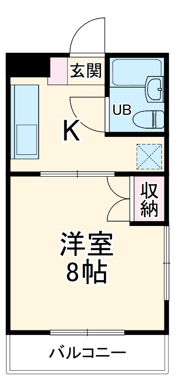 サンローヤルⅡの間取り