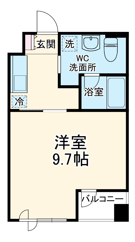 クォーツマンションの間取り