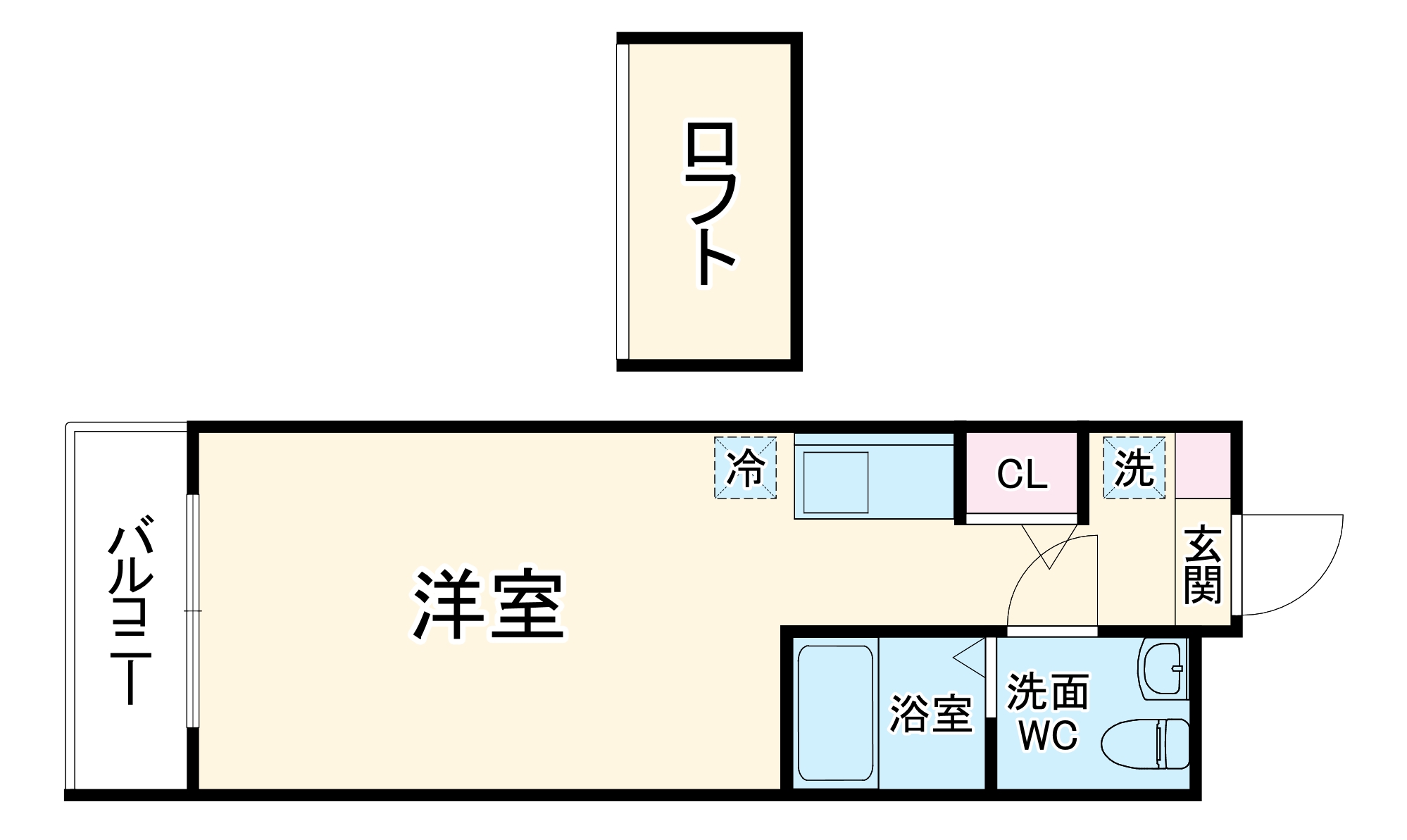 湘南レジデンスの間取り