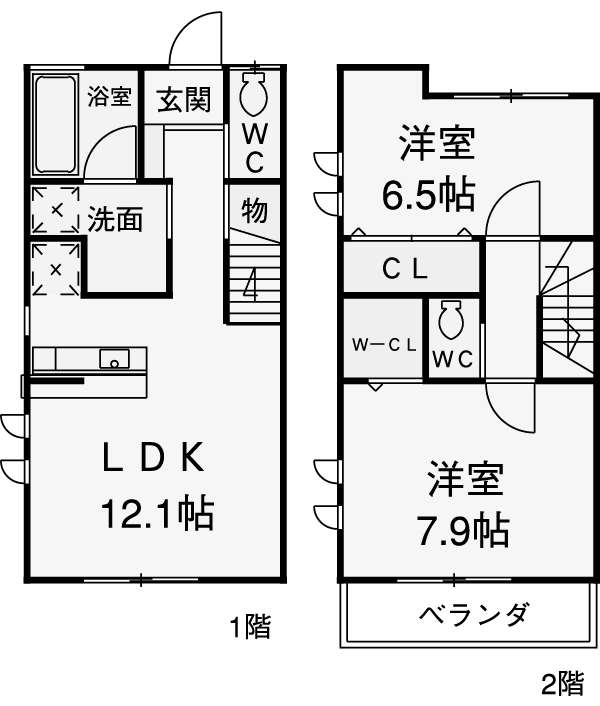 A・Star Hillの間取り