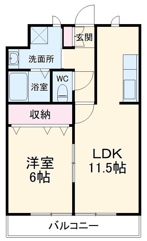 M’sdreamⅩⅣの間取り