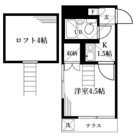 ケントハウスの間取り