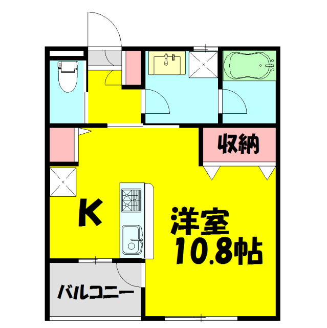 エステシアの間取り