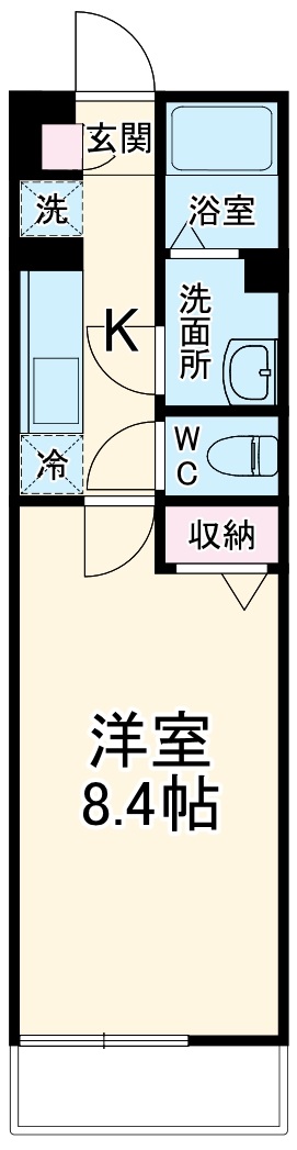 リブリ・片瀬海岸の間取り