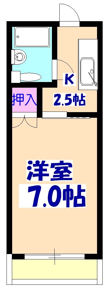 スカイメゾン東船橋の間取り