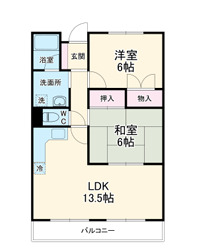 ライフポート野口の間取り