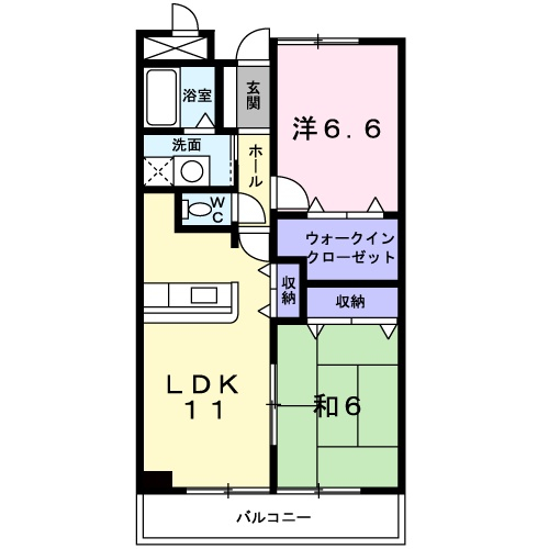 パークアベニューの間取り