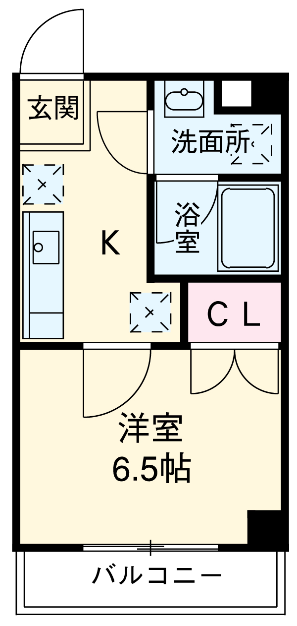サンフォードの間取り