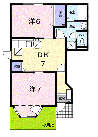 RIVABIG-Bの間取り