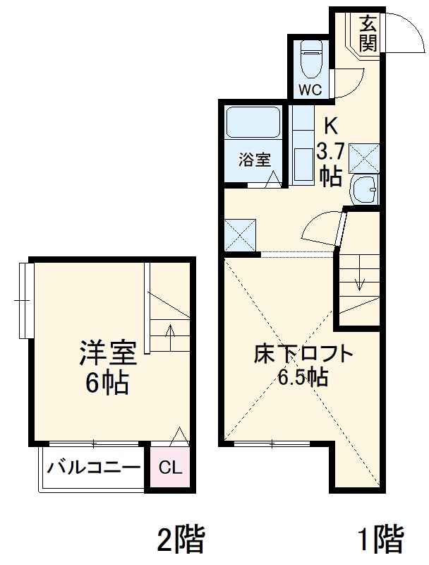 DCT大橋の間取り
