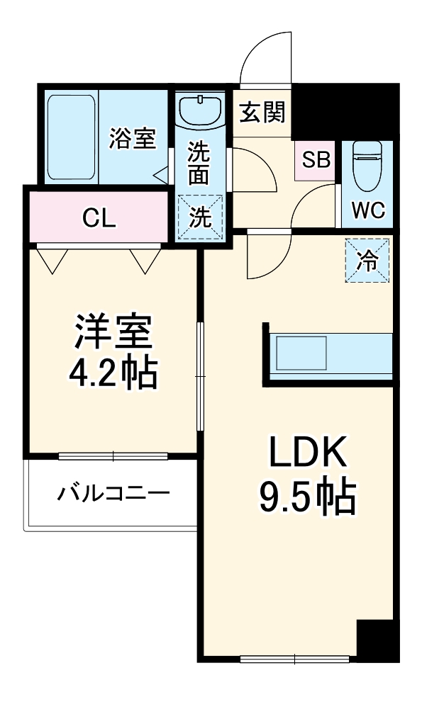 グラン・プレシアSOGAの間取り