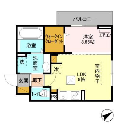 カナミオンの間取り