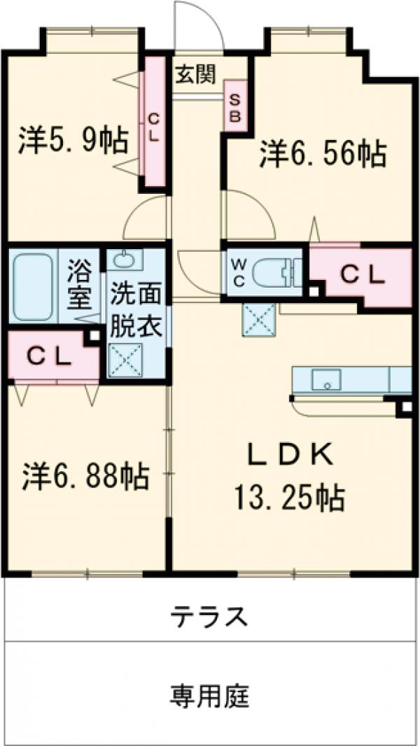 LEGEND小笹の間取り