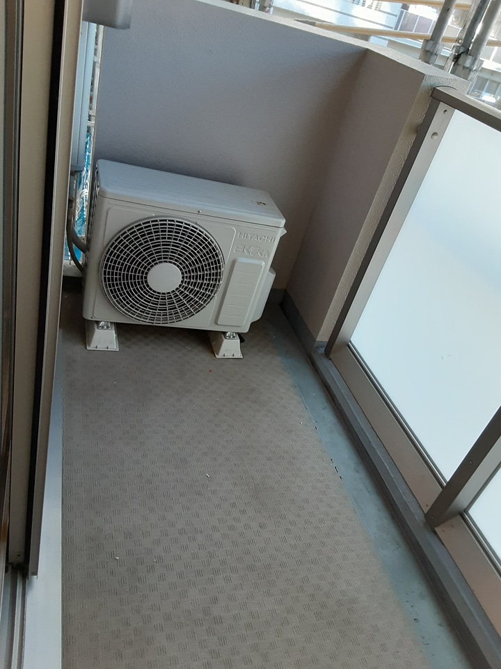 12/24 バルコニー