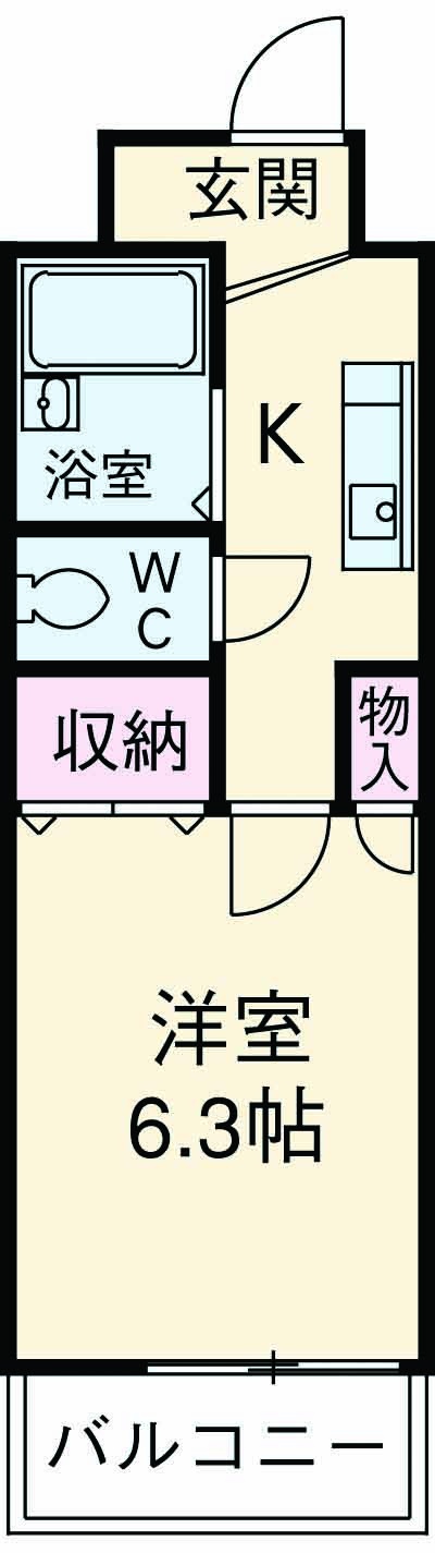 カサル・ミーサの間取り