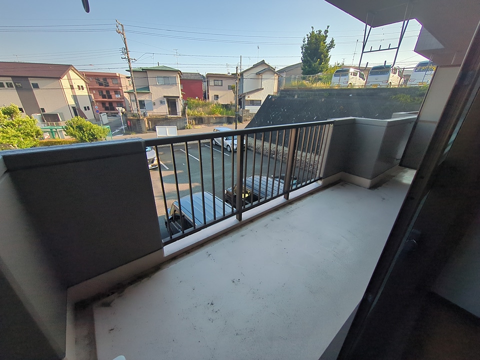 12/25 バルコニー