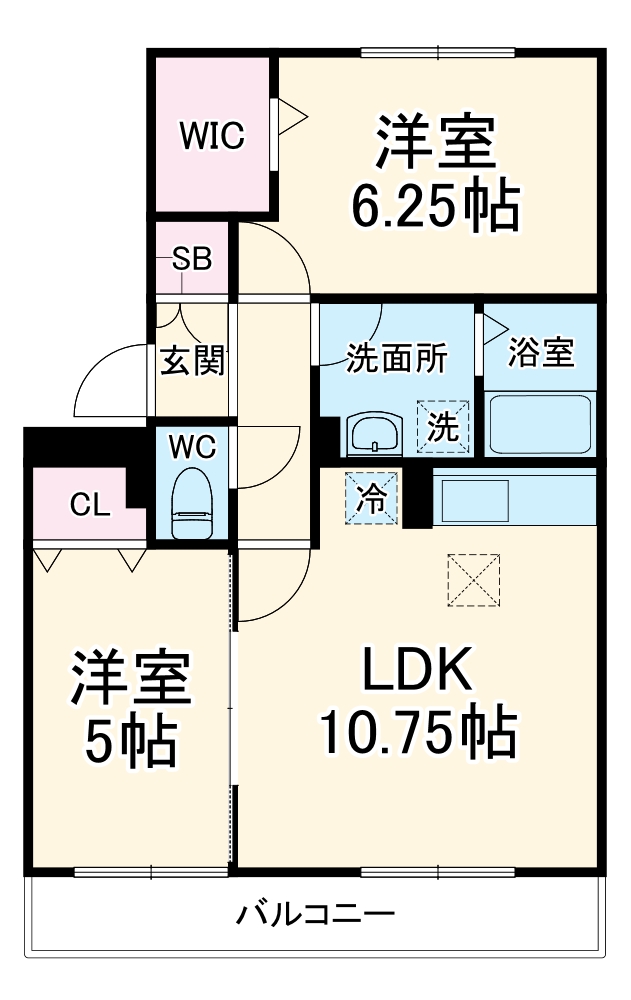 フォレストパークの間取り