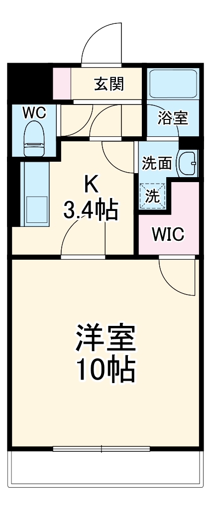 メゾーネ・オーブの間取り