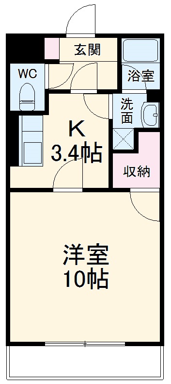 メゾーネ・オーブの間取り