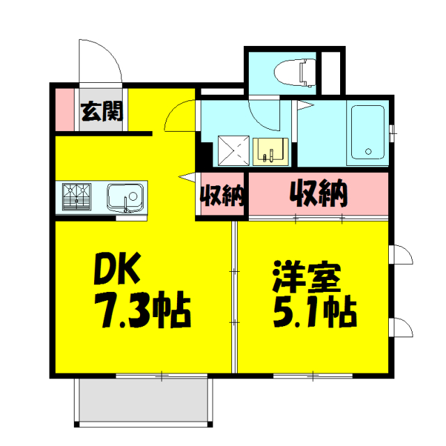 ココンジャルダンの間取り