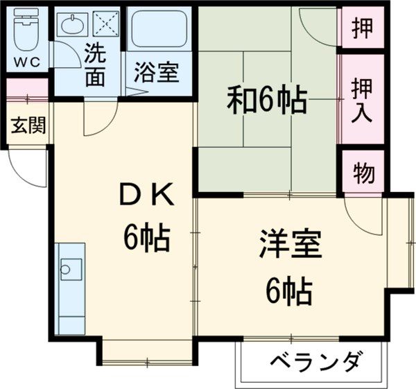 ブルージュの間取り